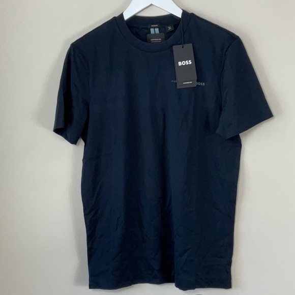 HUGO BOSS X Porsche Logo T-Shirt - Blue